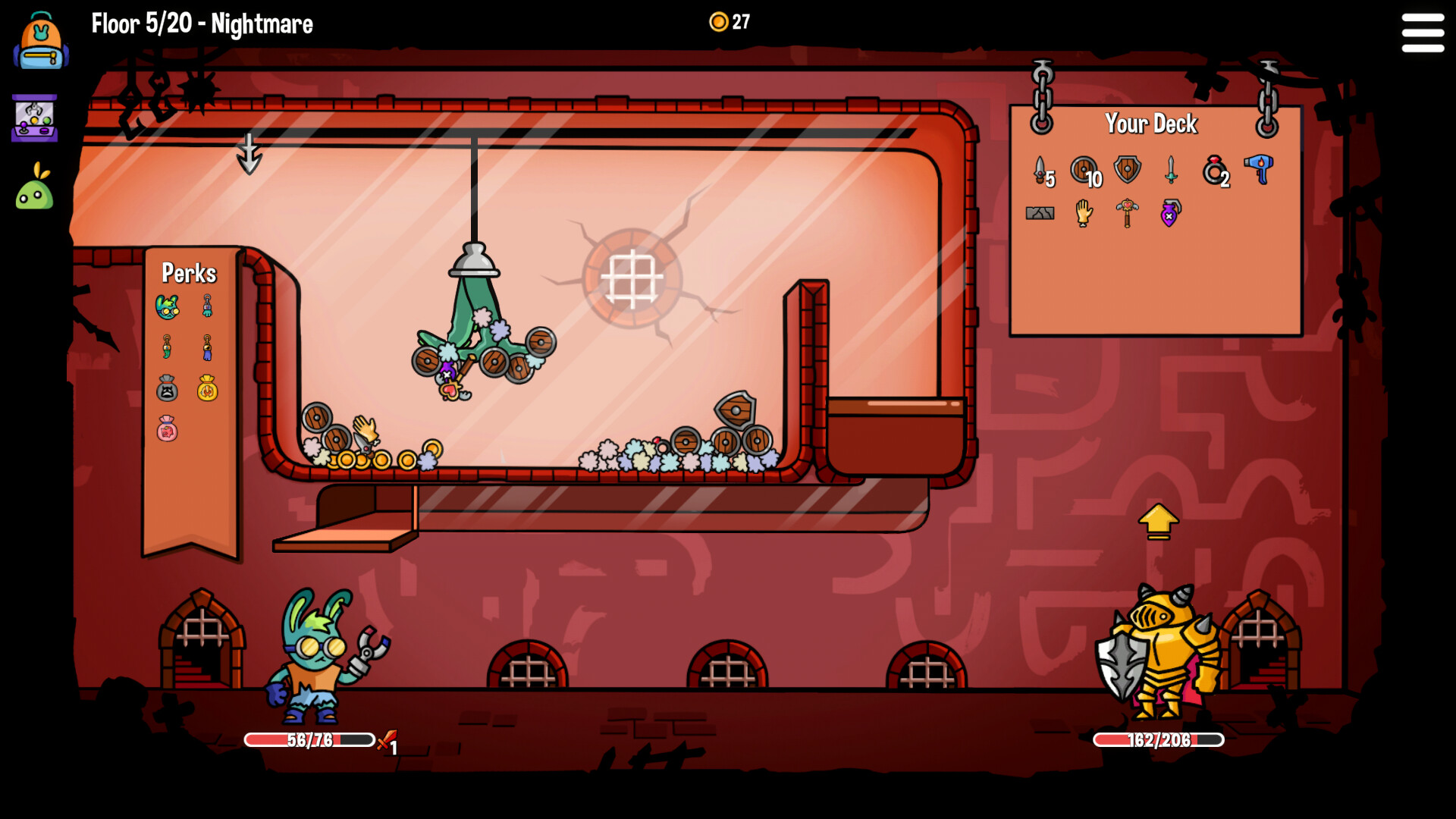 抓抓地牢|官方中文|支持手柄|Dungeon Clawler插图9跳跳游戏网