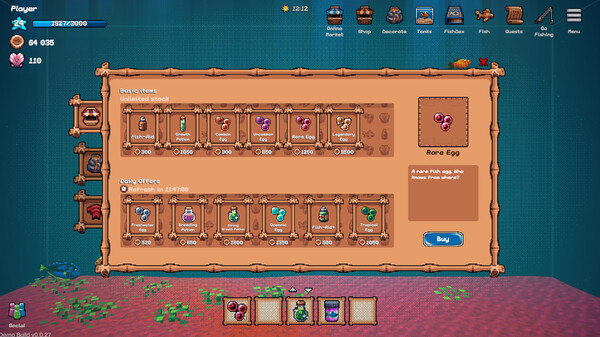 圖片[3]-全球魚友俱樂部：放置好時光/Tiny Aquarium Social Fishkeeping Build.21208957 豪華中文版免費下載