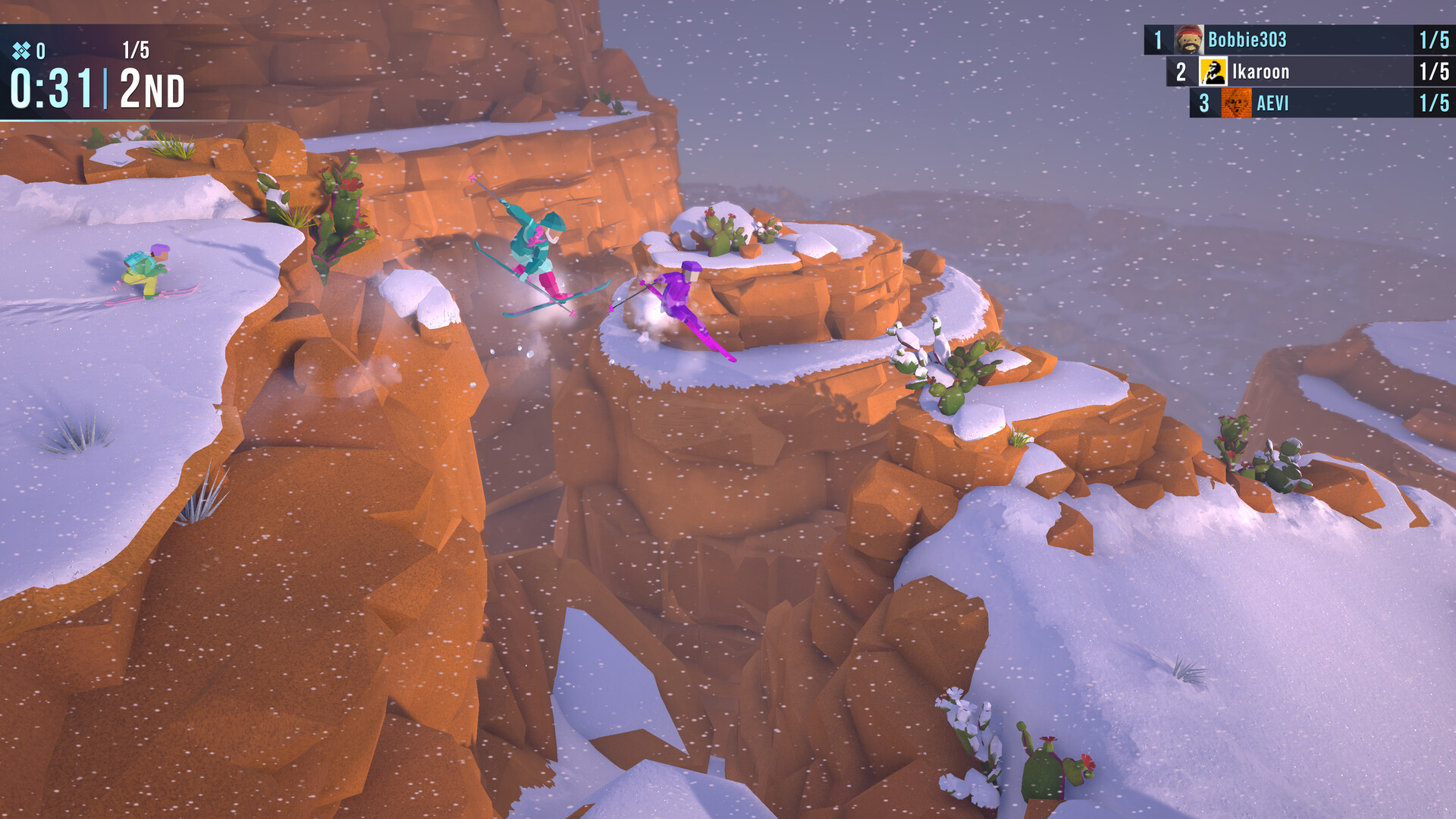 孤山速降雪地骑手|v1.2|官方中文|支持手柄|Lonely Mountains: Snow Riders插图10