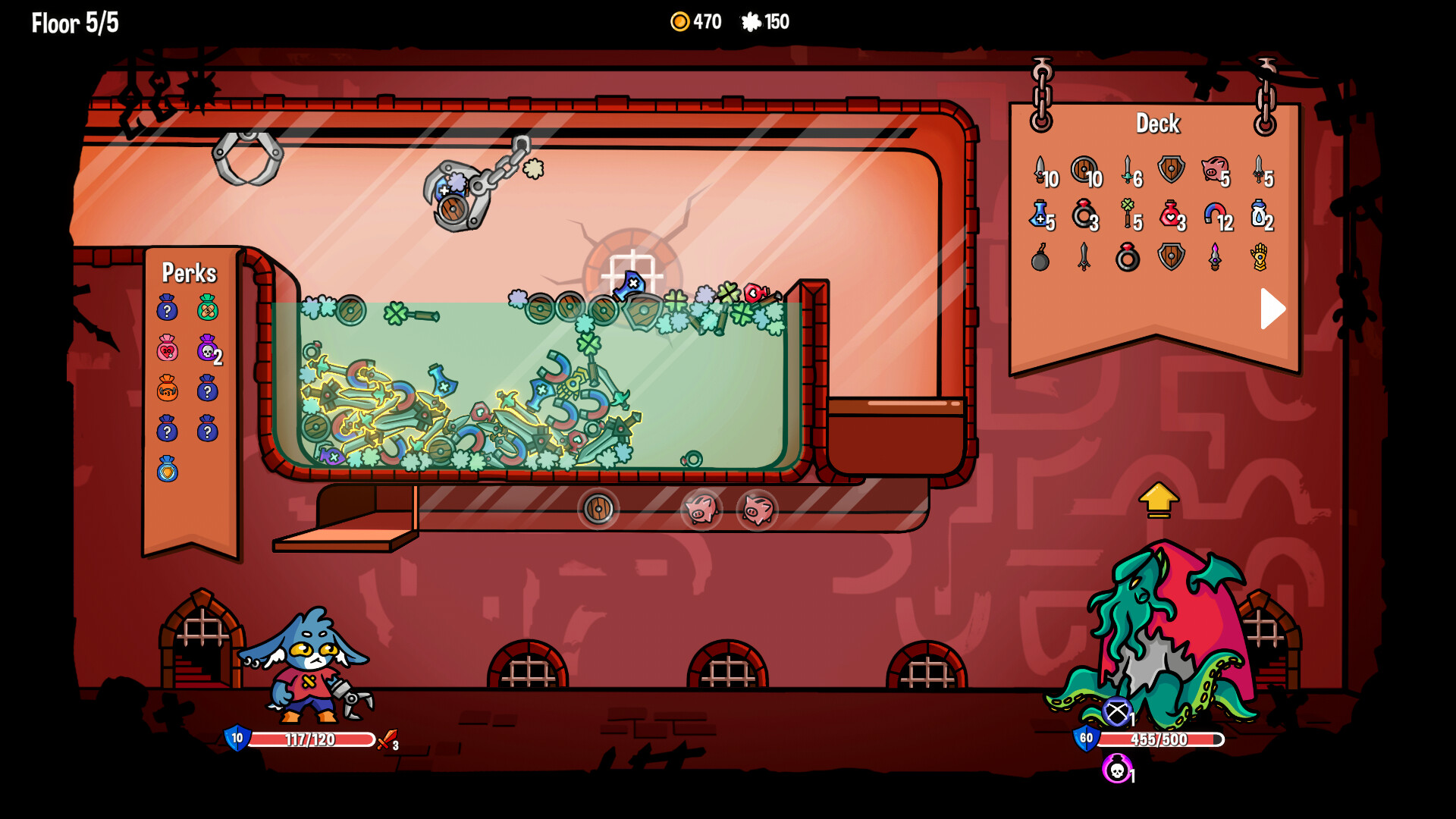 抓抓地牢|官方中文|支持手柄|Dungeon Clawler插图6跳跳游戏网