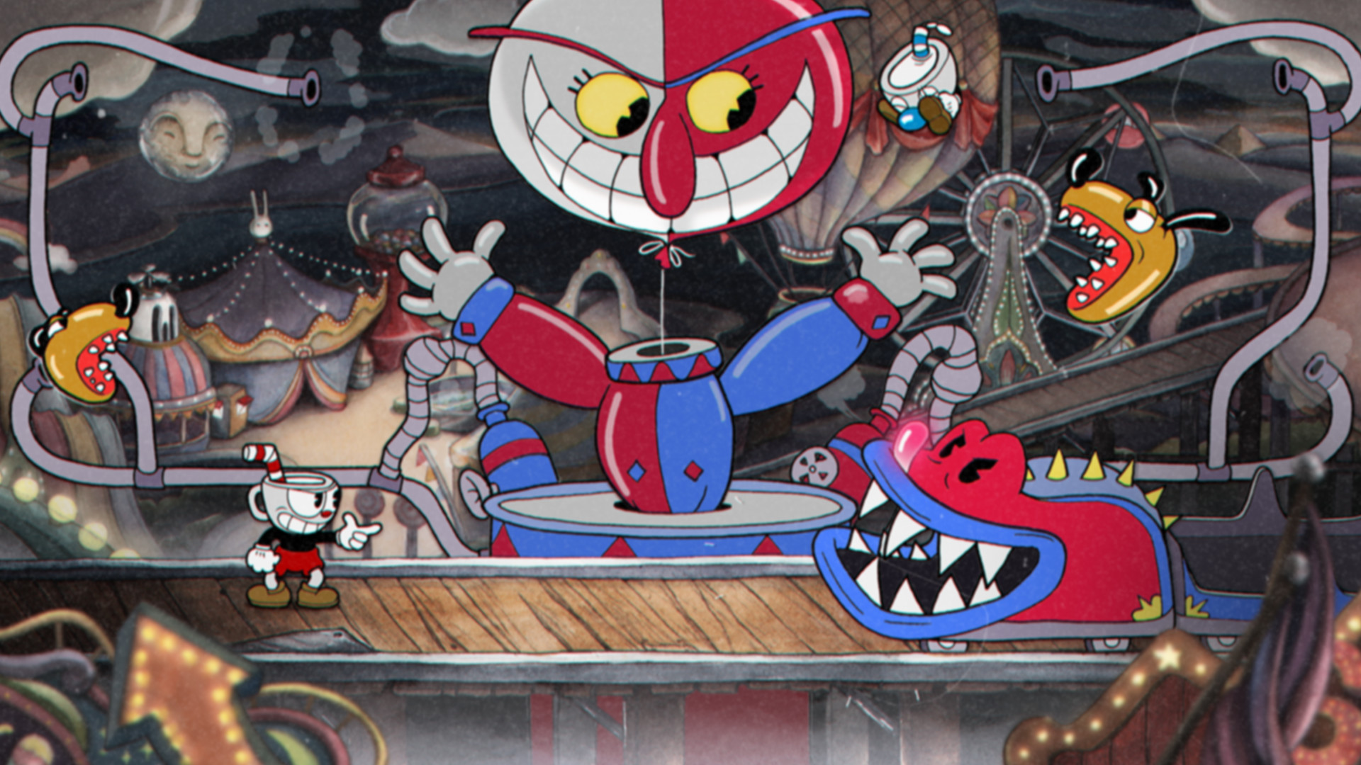 图片[3]-茶杯头/Cuphead PC/手机双端 v1.3.5 全DLC 送修改器+存档 豪华中文版免费下载