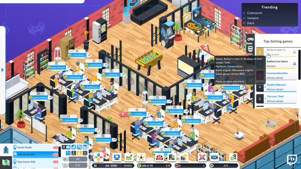 图片[3]-城市游戏工作室|游戏大亨：都市工作室 / City Game Studio: a tycoon about game dev Build 22310321 豪华中文版免费下载