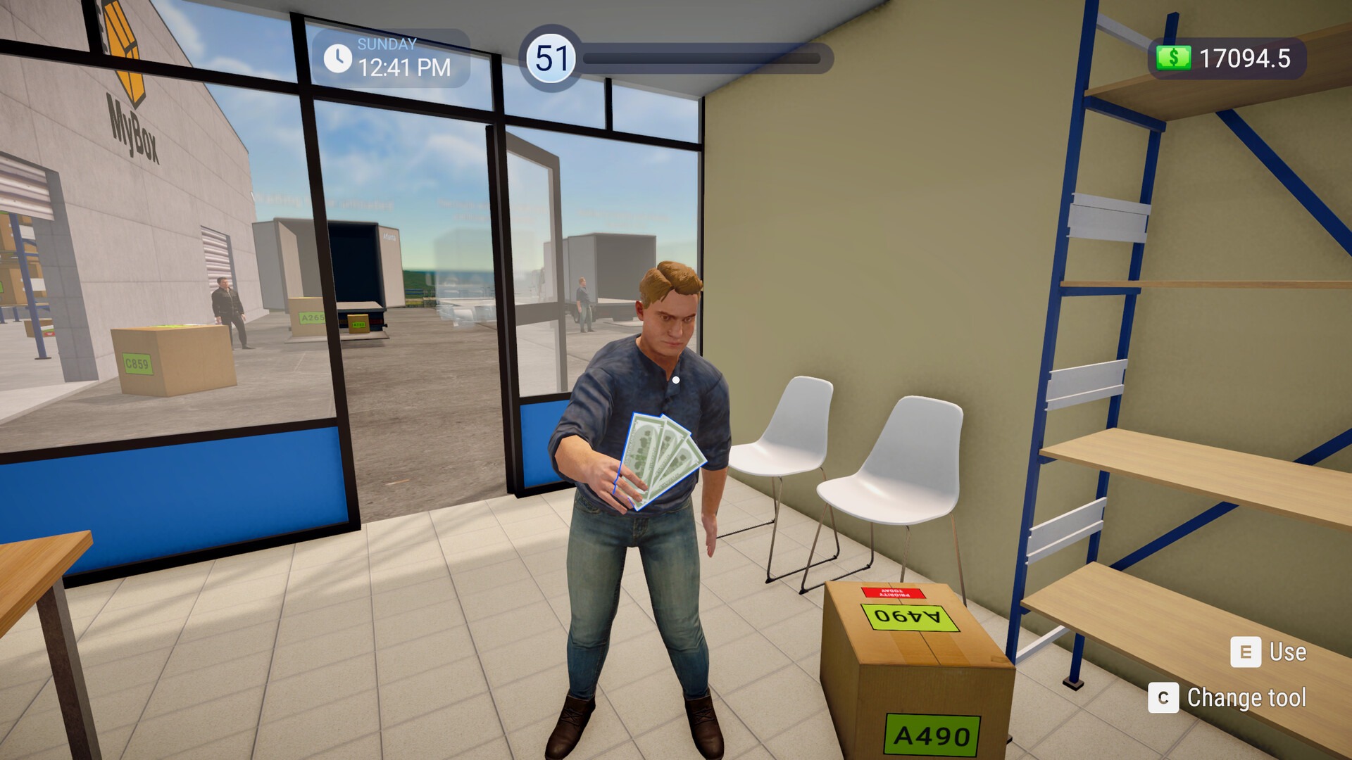 包裹配送模拟器/Parcel Delivery Simulator